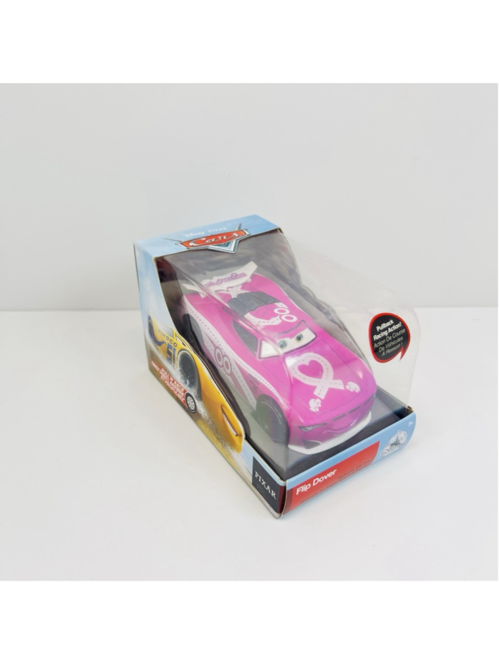 1:43 Scale Disney Cars Cars 3 Pull 'N' Race Flip Dover Exclusive Diecast Car